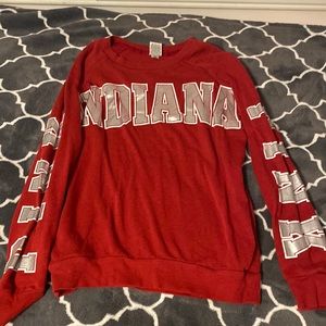 Indiana PINK along sleeve